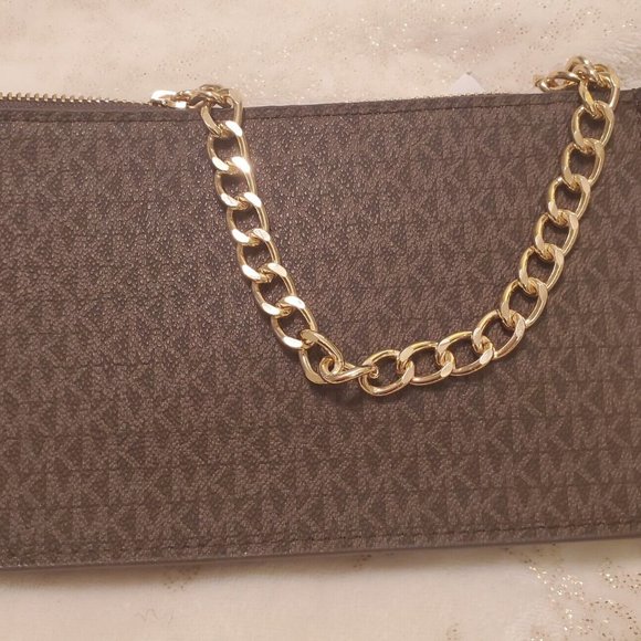 Michael Kors Fanny Pack Belt Bag with Chain Closure - Picture 2 of 5